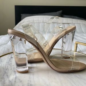 Steve Madden Lucite Sandals